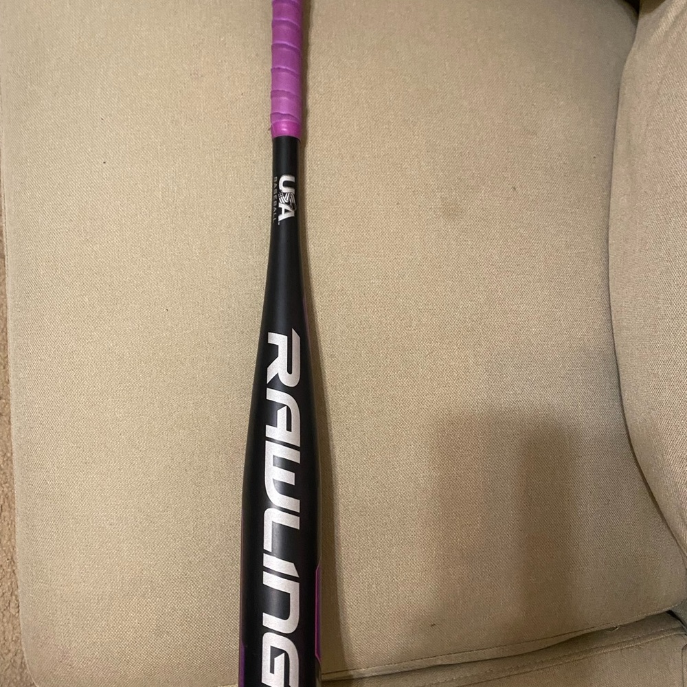 Rawlings Black and Purple Baseball Bat